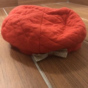 Orangish Red Beret